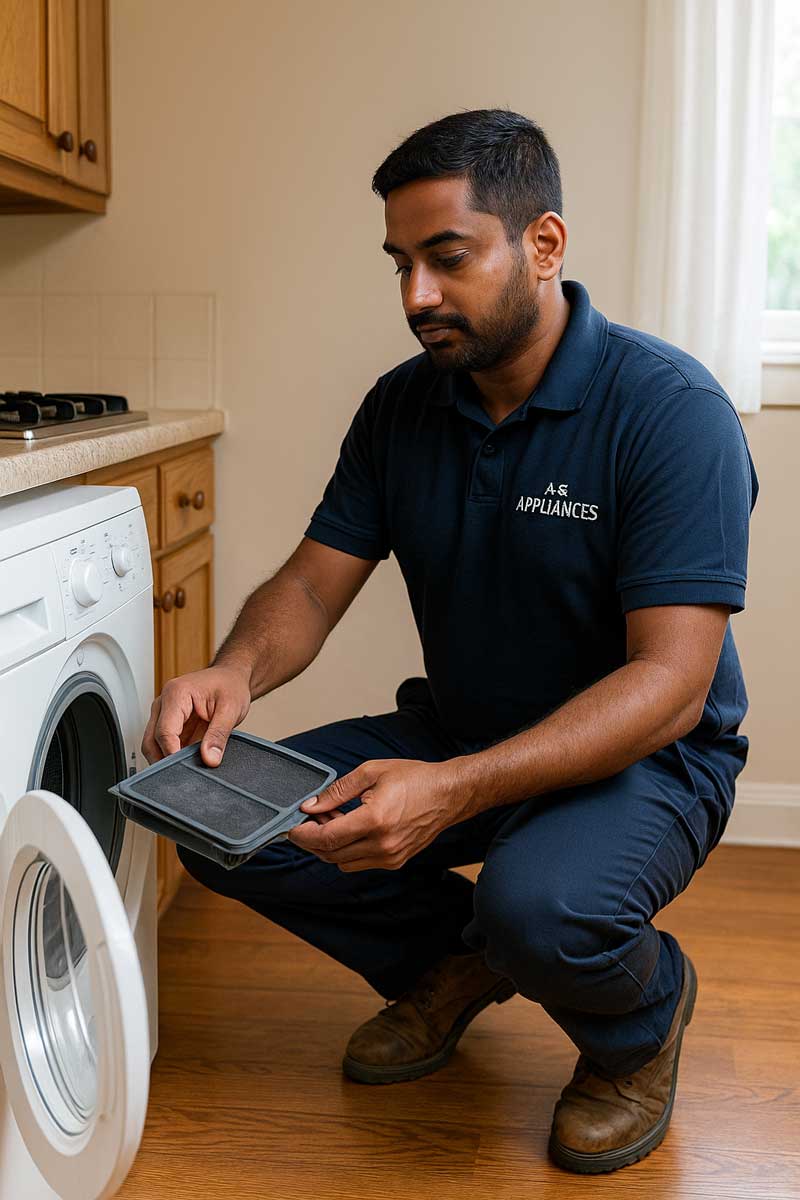 Dryer Diagnosis Rowville Diagnosis of dryer fault in Rowville home