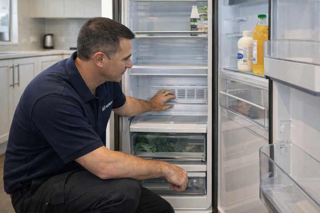 Fridge Repair Ferntree Gully VIC for cooling problems, leaks, frost build up and error codes